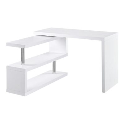 Desk 45"x47.25"x30" White