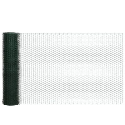 Wire Mesh Fencing 984.25" x 0.04" x 39.25" Dark Green